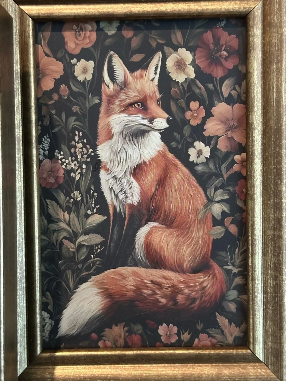 PICK ANY 2! Fall Leaves Flowers Owl Fox Deer Squirrel Wood Decor Frame Pictures